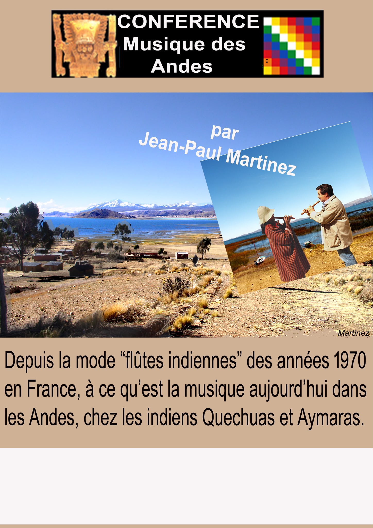 Photo de l'atelier Découverte musicale des Andes